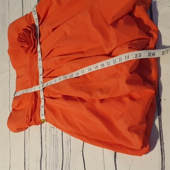 Forever 21 Coral Short Dress Size L - Picture 12 of 12